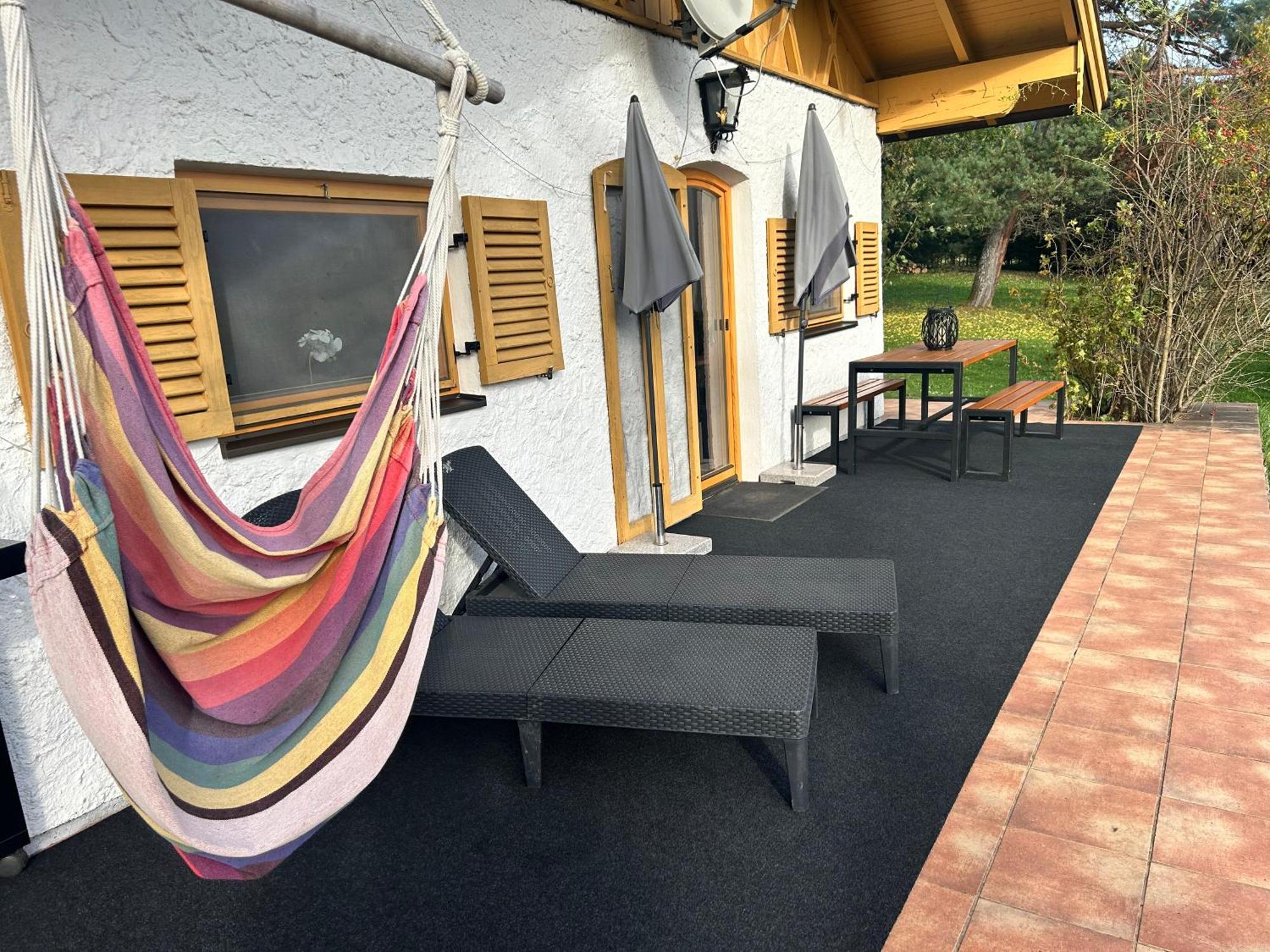 Ferienhaus Veronika Mit 2000Qm Garten Und Bergblick Unterammergau Exterior foto